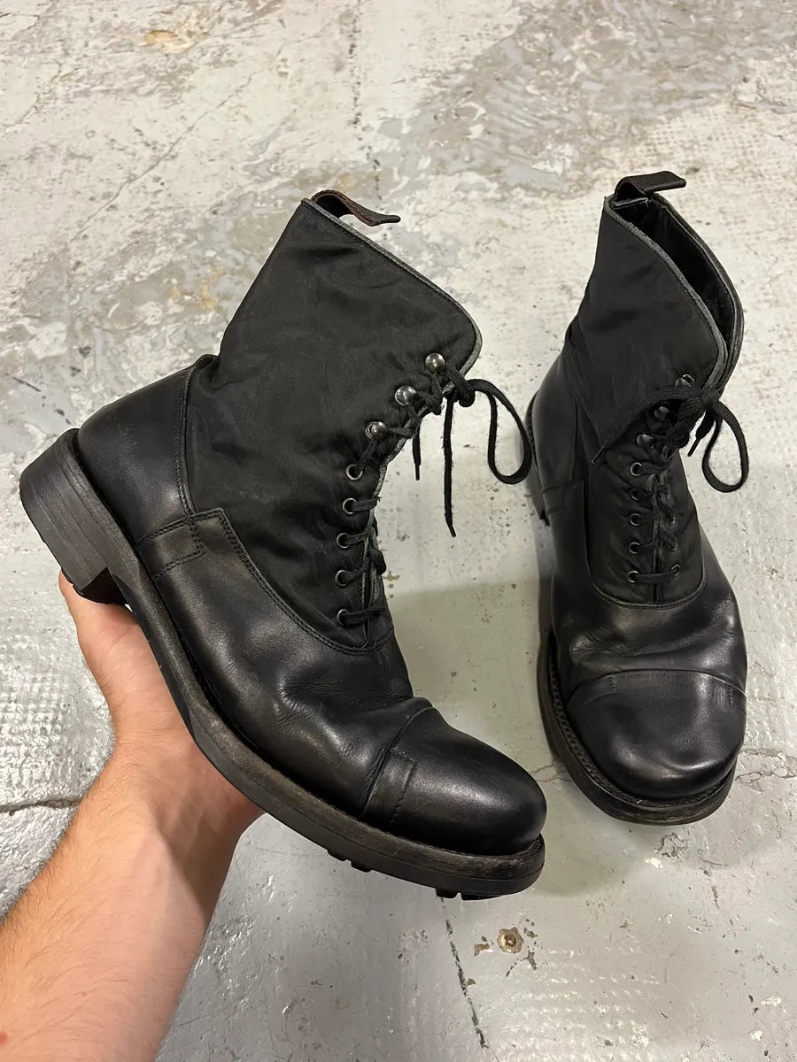 2000s Prada Black Leather Boots VwlPVSP 0