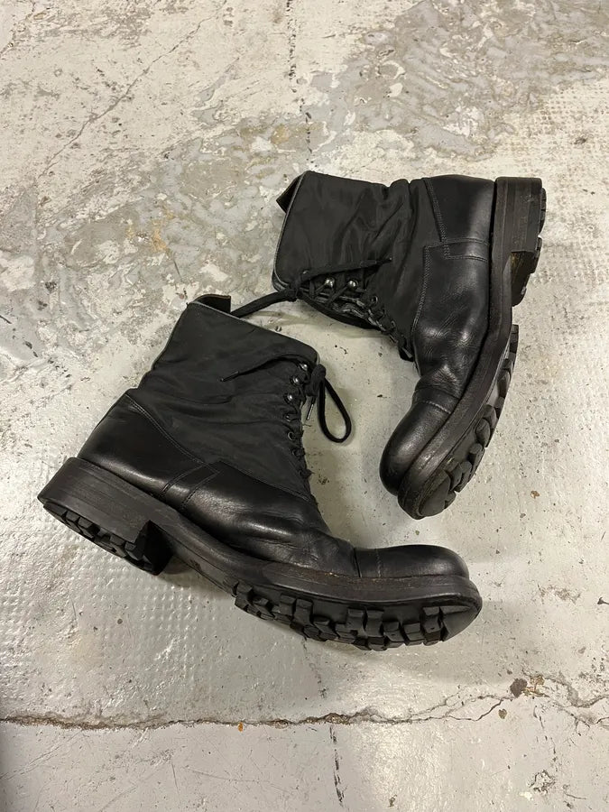 2000s Prada Black Leather Boots VwlPVSP 4
