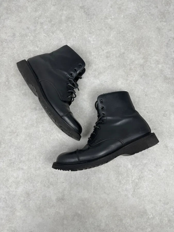 2000s Prada Black Leather Boots XFKAqCf 3