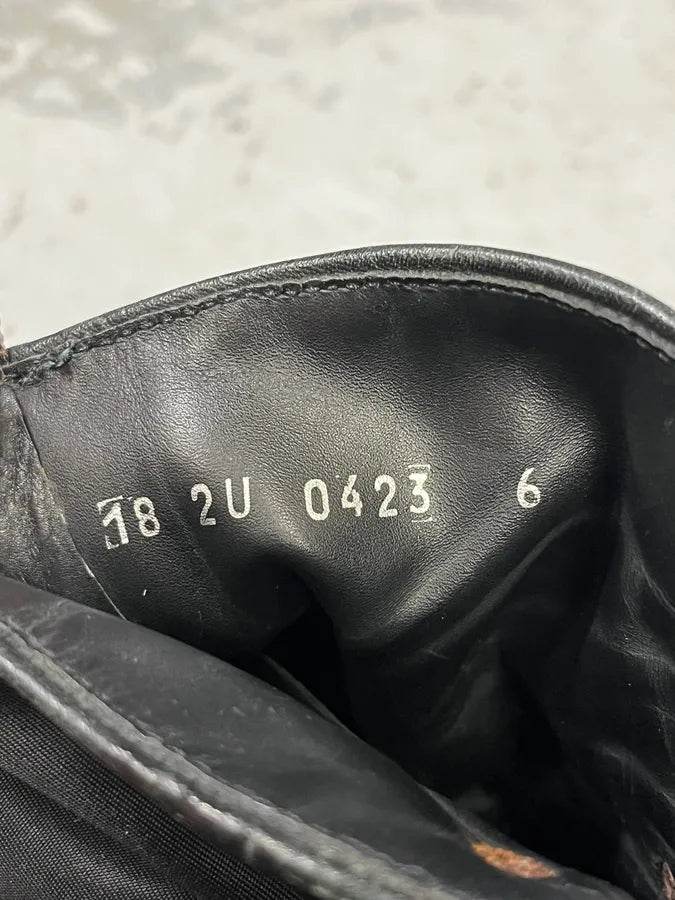2000s Prada Black Leather Boots VwlPVSP 7