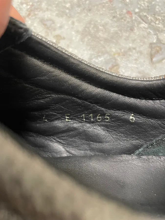 2000s Prada Black Leather Sport Low Sneakers (40eu/us7) kPiJSVH 8