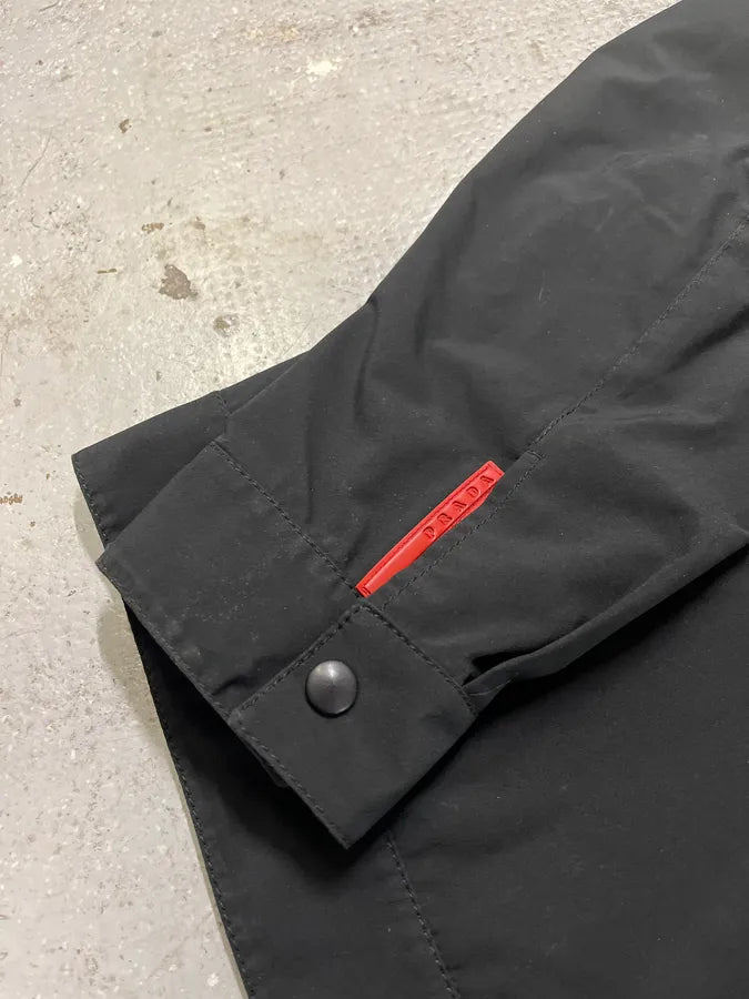 2000s Prada Black Light Tactical Nylon Jacket (M/L) QTynMkG 1