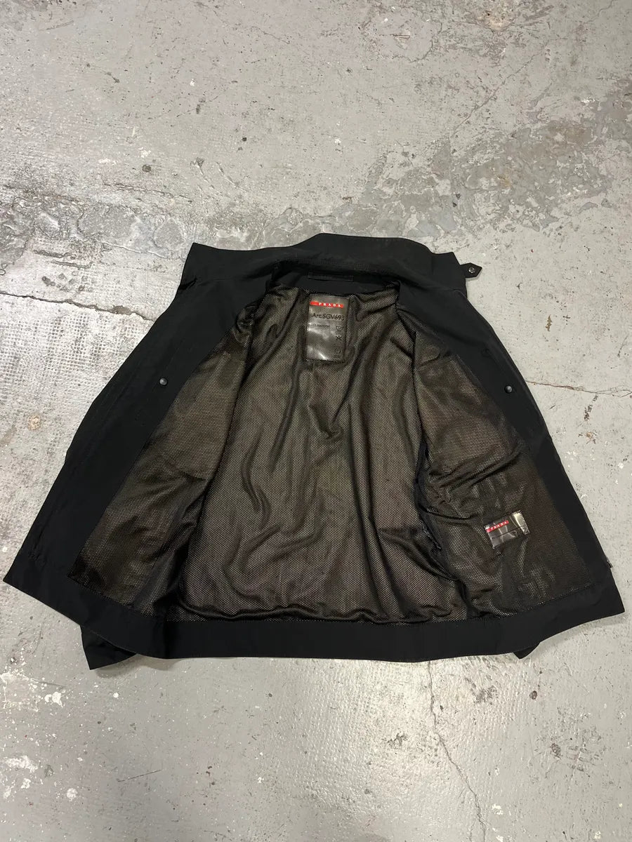 2000s Prada Black Light Tactical Nylon Jacket (M/L) QTynMkG 9