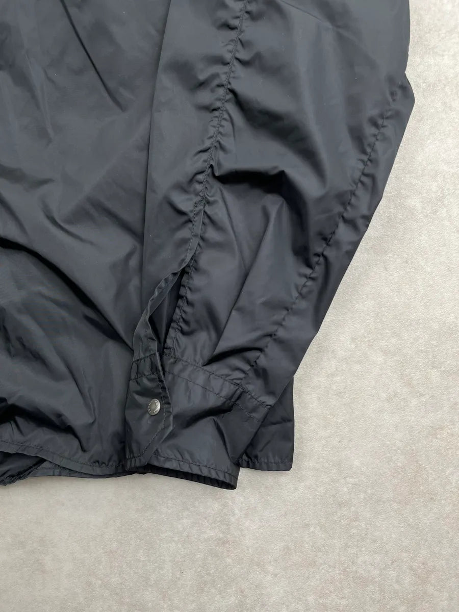 2000s Prada Black Light Windbreaker Jacket yqqlWlt 10