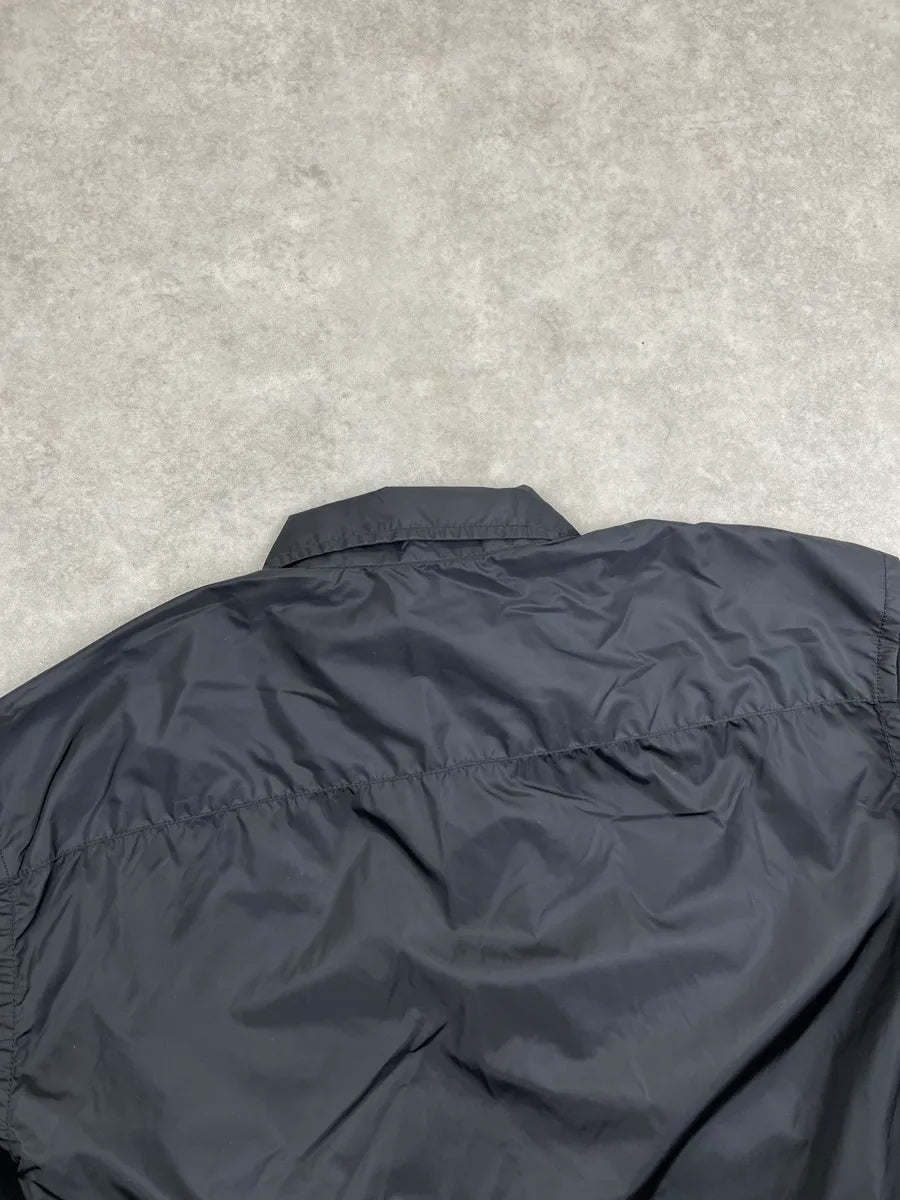 2000s Prada Black Light Windbreaker Jacket yqqlWlt 6