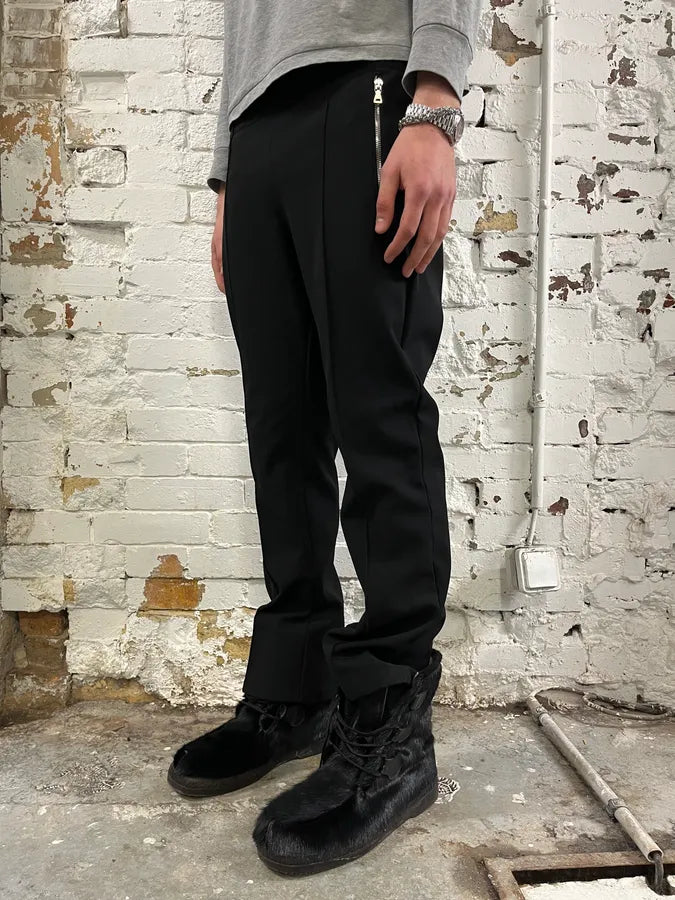 2000s Prada Black Linea Rossa Cozy Pants qRbFgRH 2