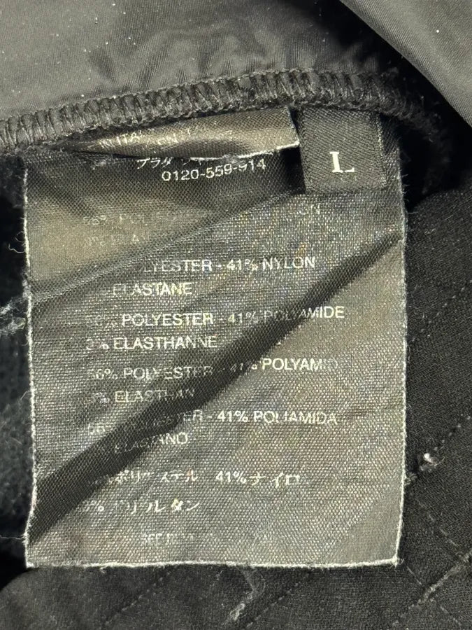 2000s Prada Black Linea Rossa Cozy Pants qRbFgRH 9