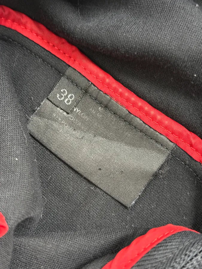 2000s Prada Black Linea Rossa Multi Zips Skirt cvfZTru 11