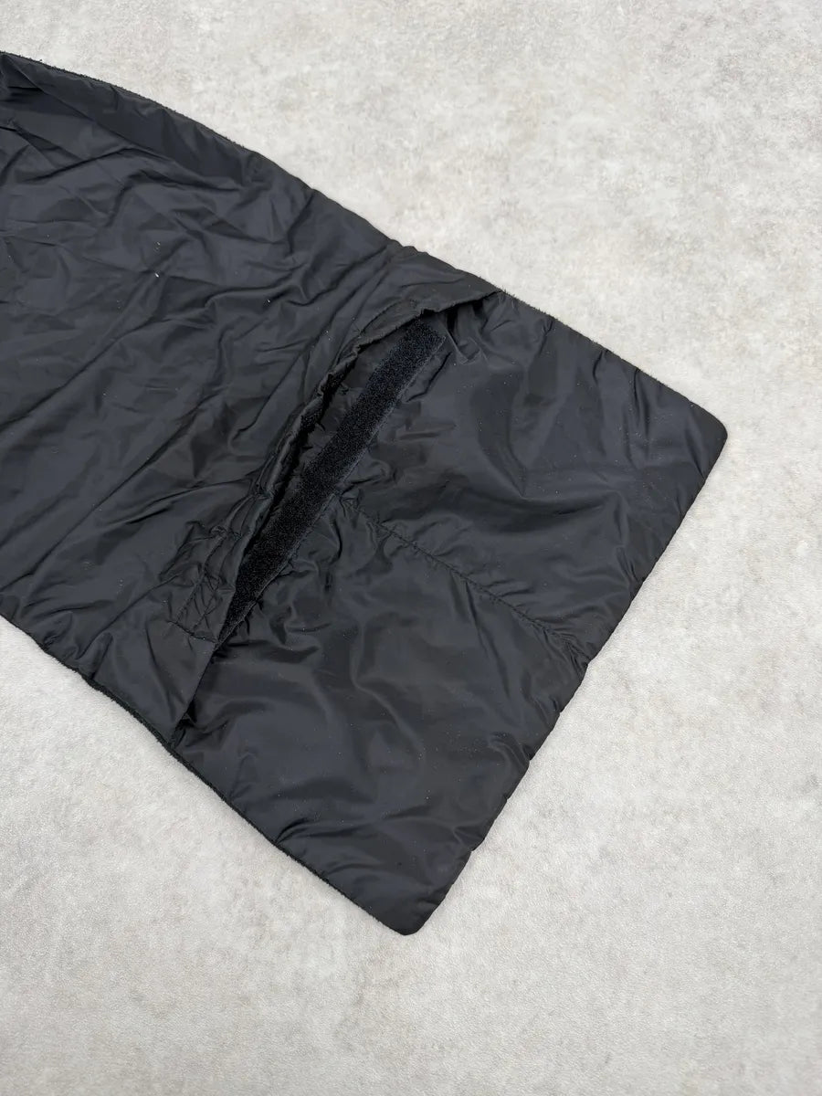 2000s Prada Black Linea Rossa Nylon Scarf vijqtLu 3