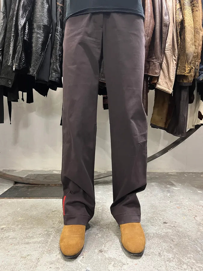 2000s Prada Brown Linea Rossa Pants fDHTabI 1