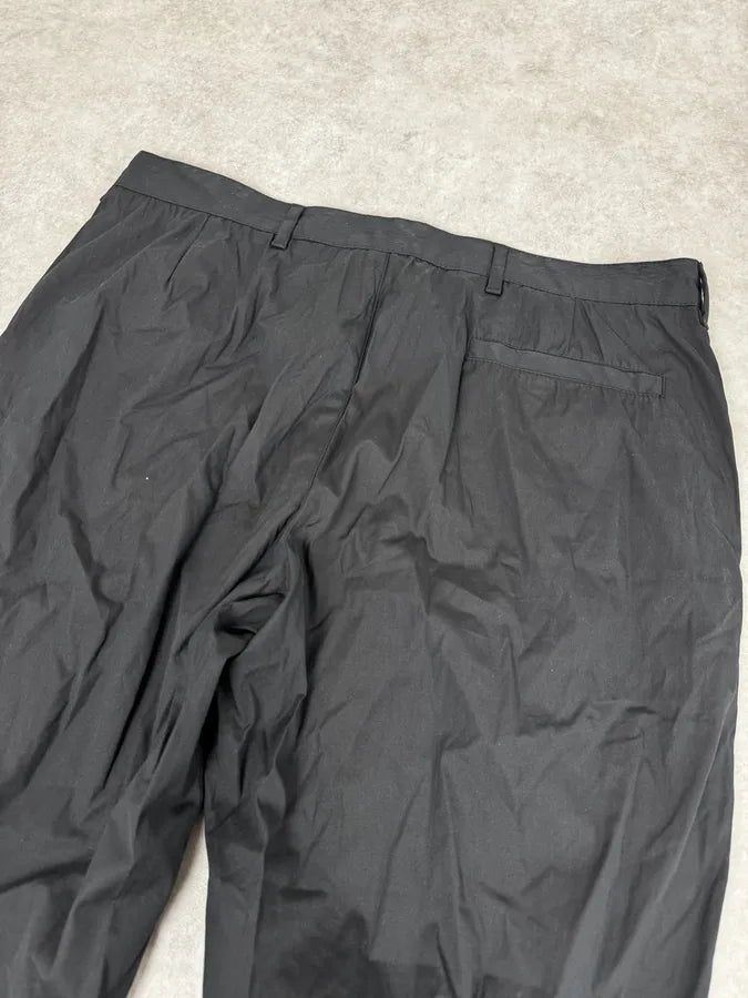 2000s Prada Black Loose Technical Pants FFWVqLz 6