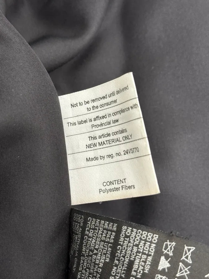 2000s Prada Black Minimal Nylon Bomber Jacket OtJMjdu 11
