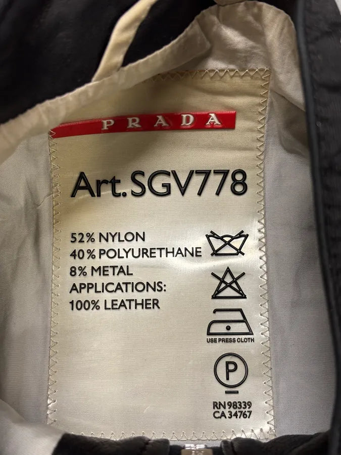 2000s Prada Black Minimalist Jacket DkaINcd 9