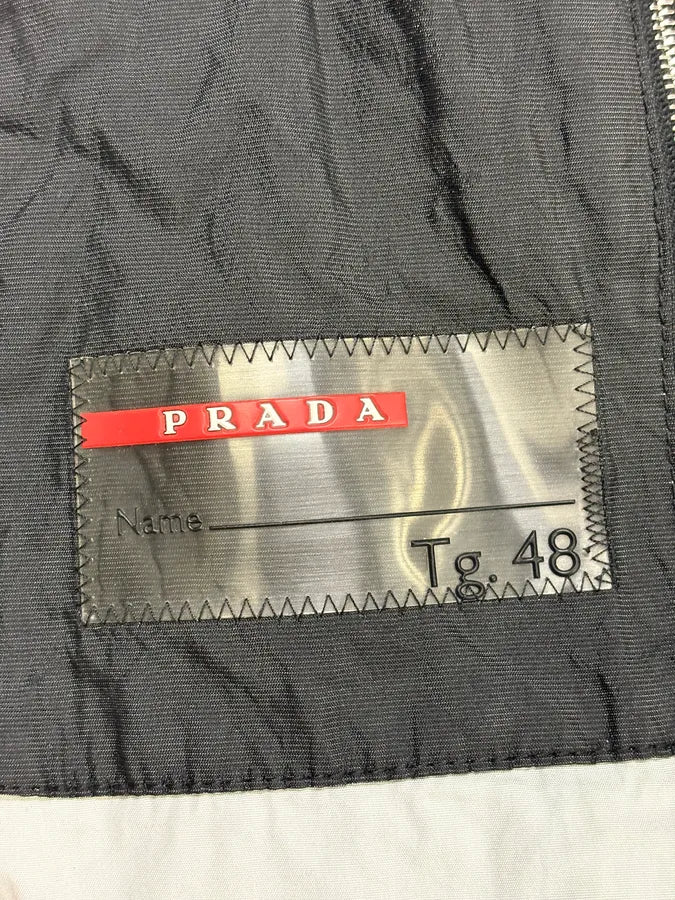2000s Prada Black Minimalist Jacket DkaINcd 10