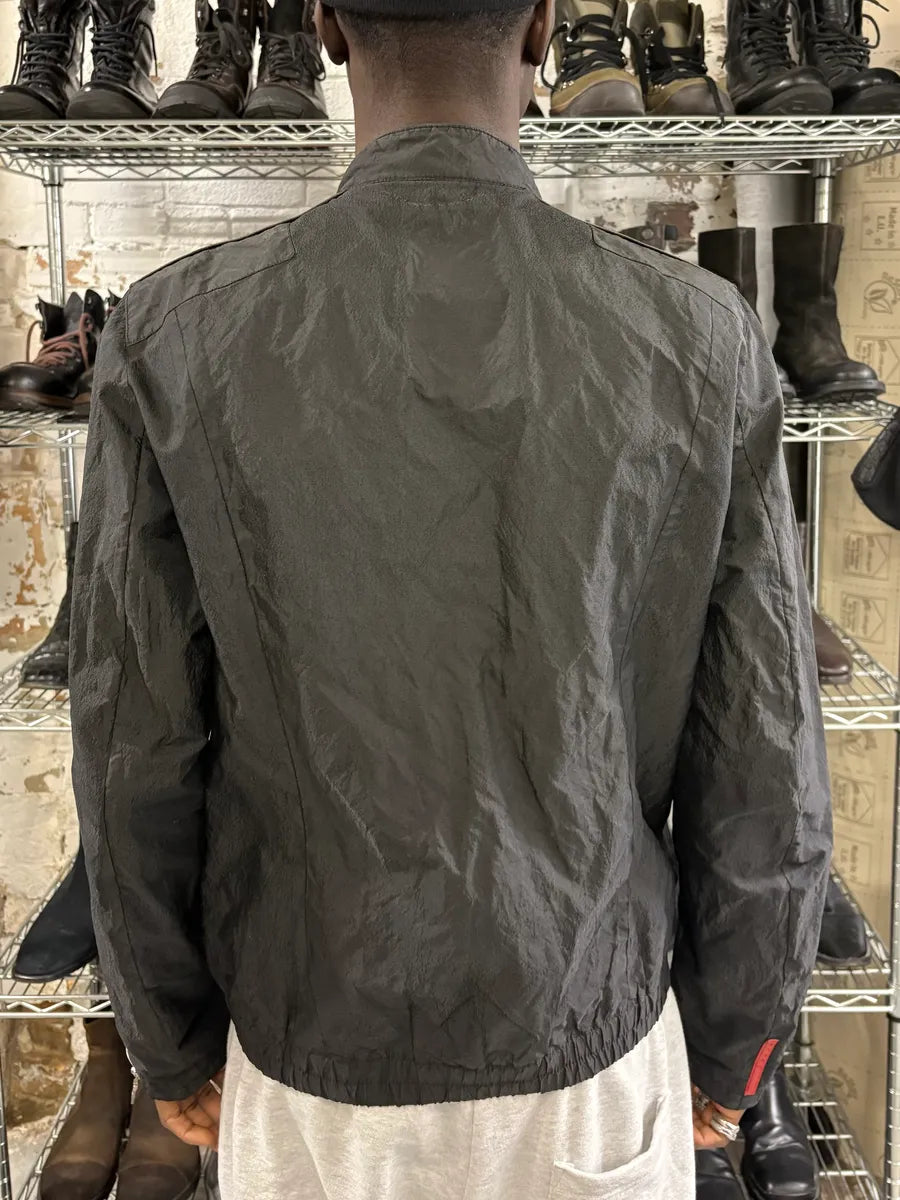 2000s Prada Black Minimalist Jacket DkaINcd 2