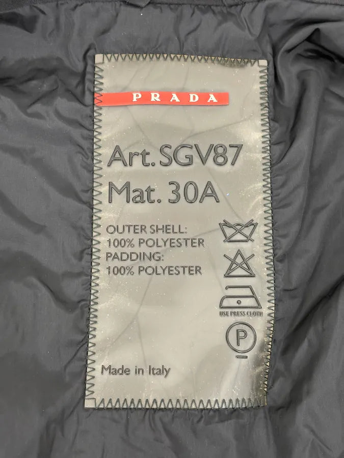 2000s Prada Black Minimalist Jacket vicGqJs 11