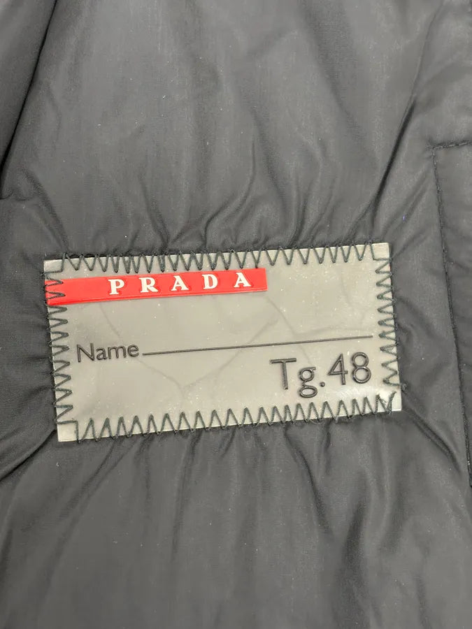 2000s Prada Black Minimalist Jacket vicGqJs 12
