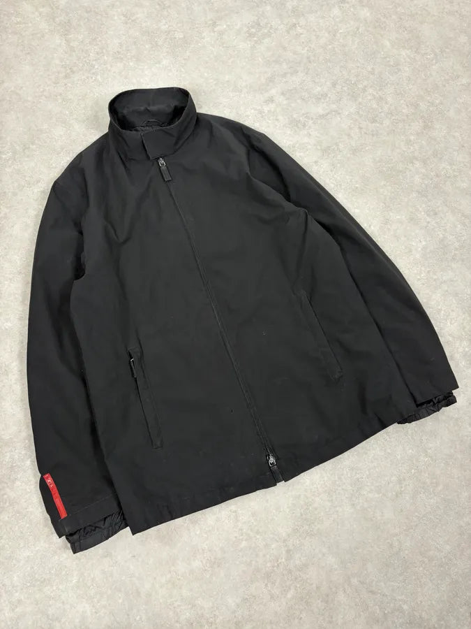 2000s Prada Black Minimalist Jacket vicGqJs 3