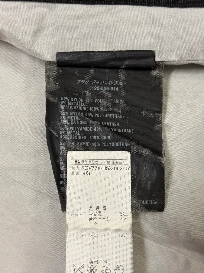 2000s Prada Black Minimalist Jacket DkaINcd 11