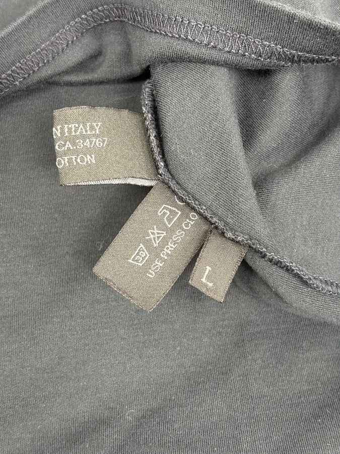 2000s Prada Black Minimalist Longsleeve T-Shirt GoOPZng 8