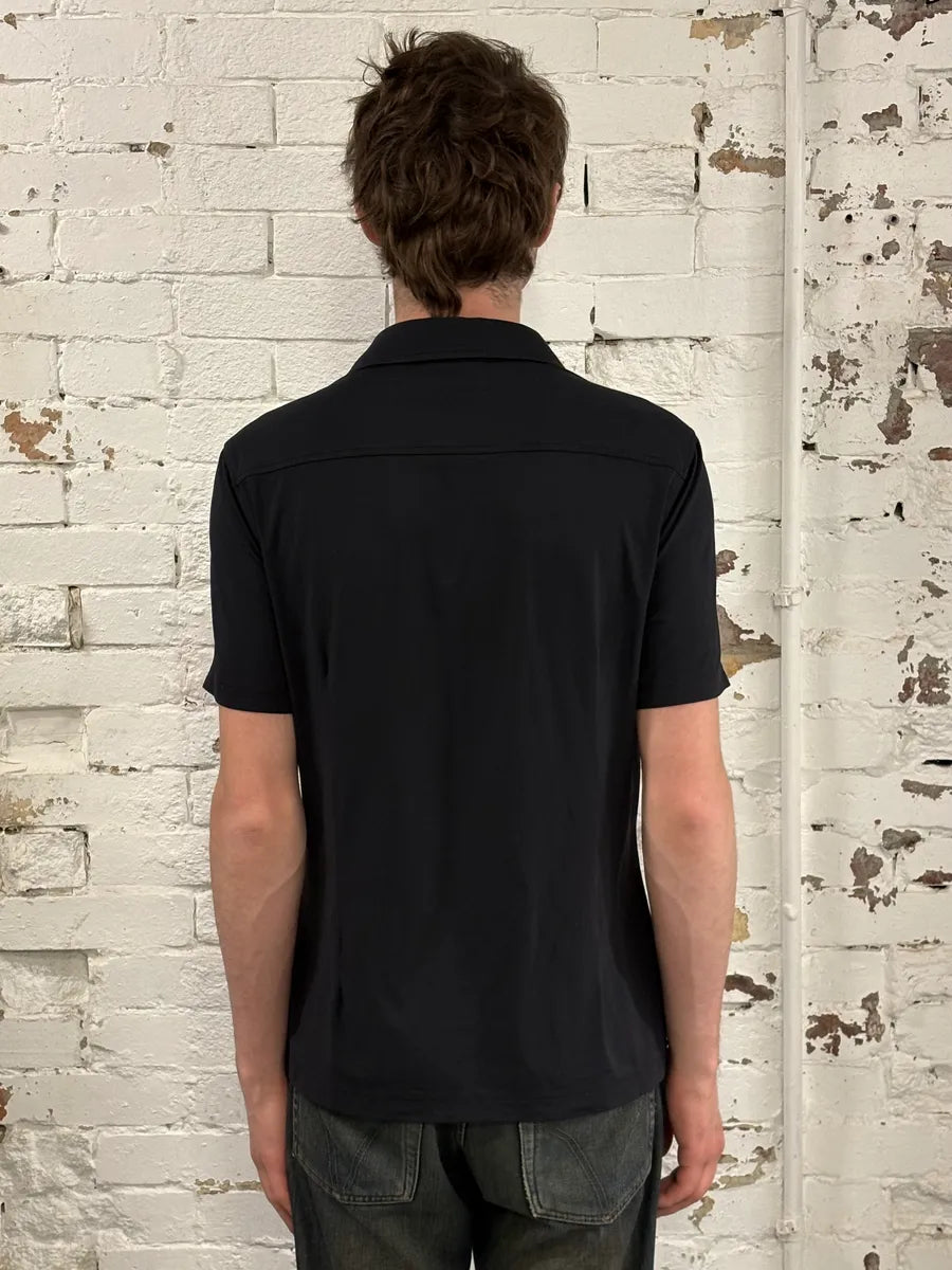 2000s Prada Black Minimalist Shirt  HmoxyvS 2