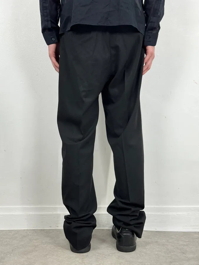 2000s Prada Black Minimalist Tailored Pants WWoIEBv 3