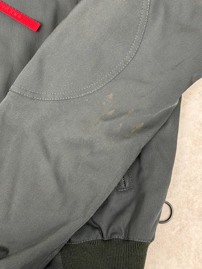 2000s Prada Black Nylon Bomber Jacket aITcQub 8