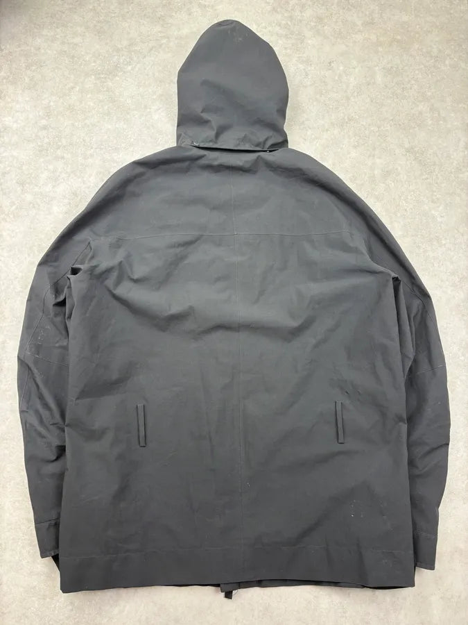 2000s Prada Black Nylon Linea Rossa Gore-Tex Windbreaker Jacket gdqyKyG 5