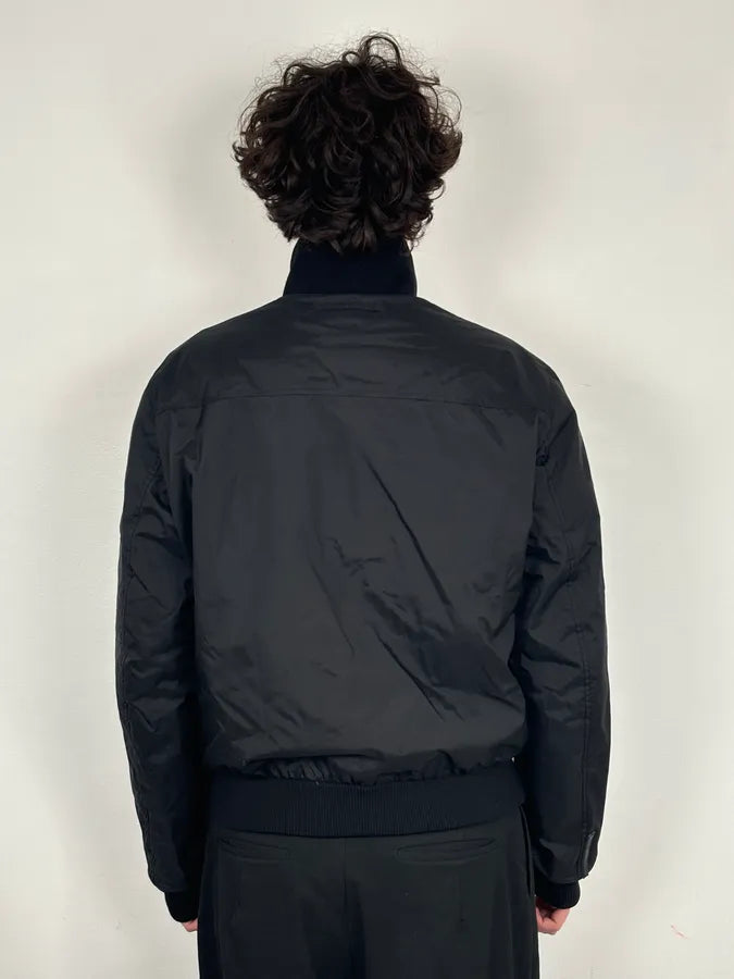 AW2007 Prada Black Nylon Linea Rossa Bomber Jacket PuKiaUH 2