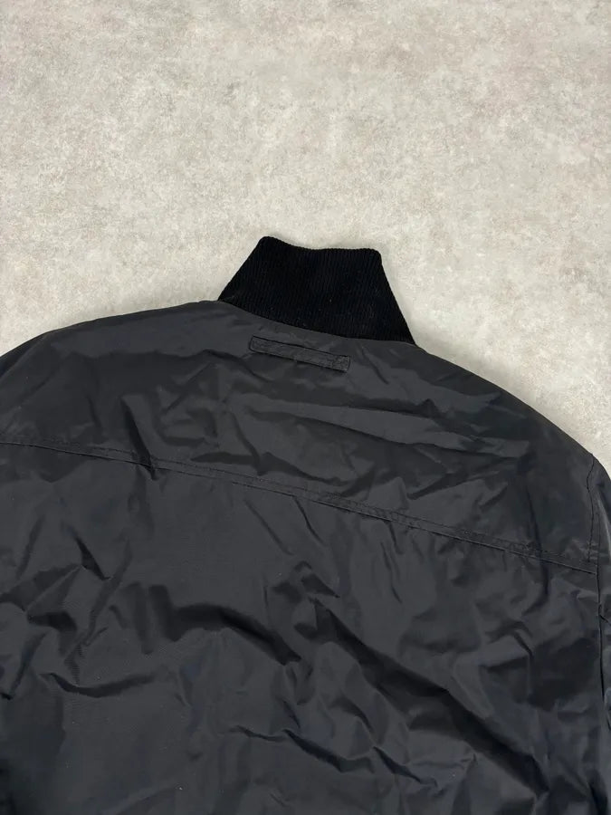 AW2007 Prada Black Nylon Linea Rossa Bomber Jacket PuKiaUH 5