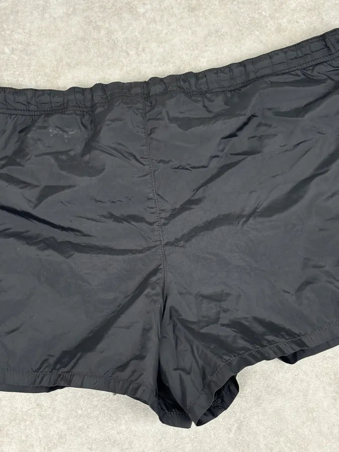 2000s Prada Black Nylon Sport Shorts aDyGywJ 8