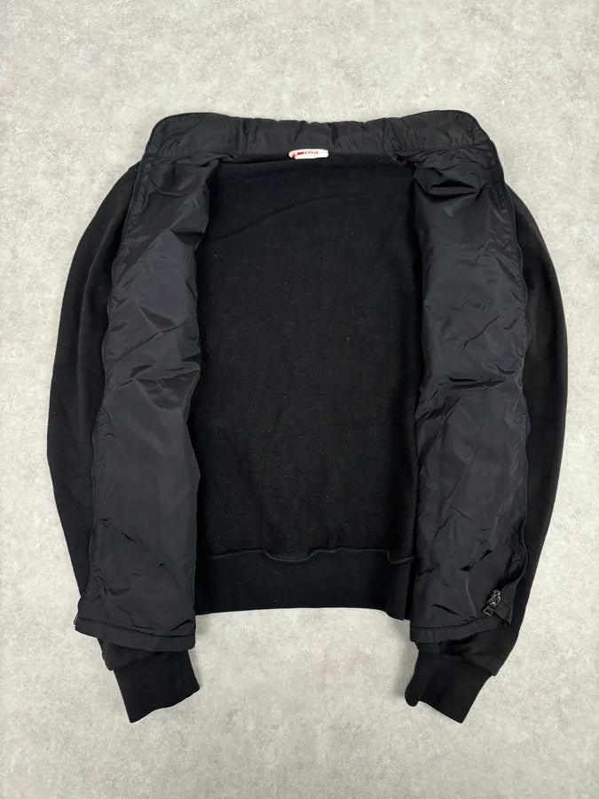 AW2010 Prada Black Nylon Windbreaker Jacket  mLzCXrA 6