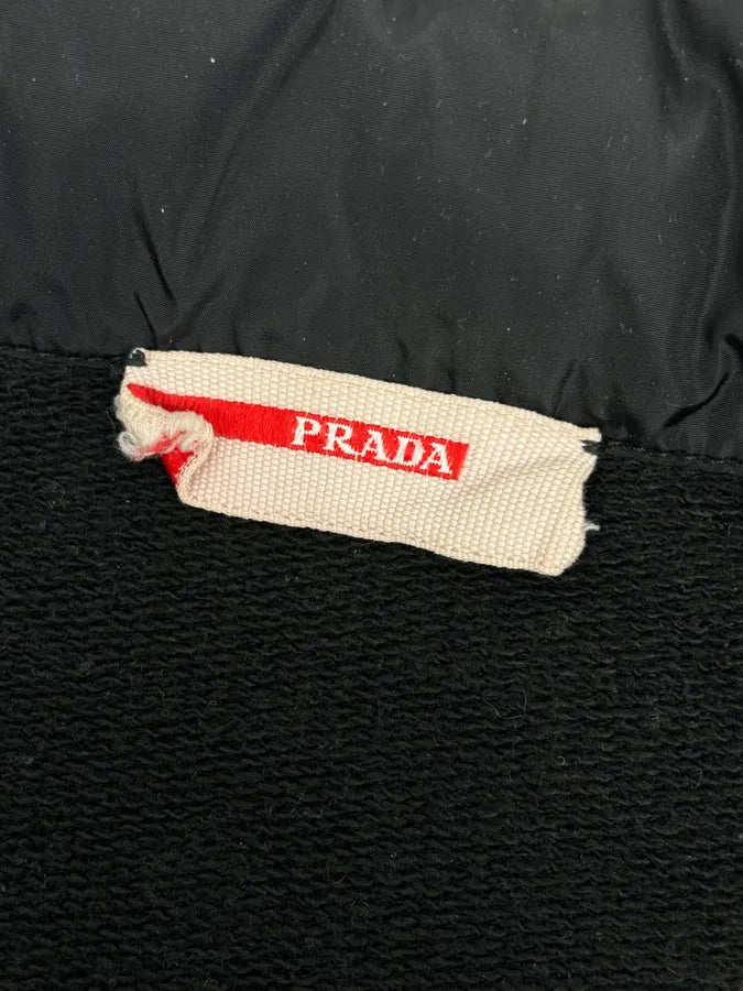 AW2010 Prada Black Nylon Windbreaker Jacket  mLzCXrA 10