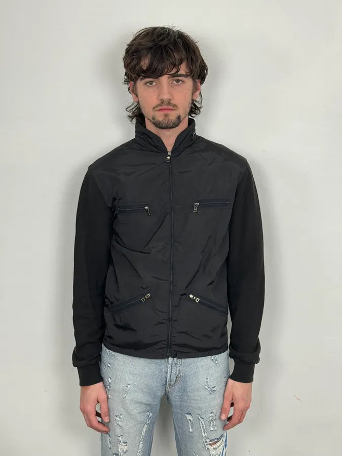 AW2010 Prada Black Nylon Windbreaker Jacket  mLzCXrA 1