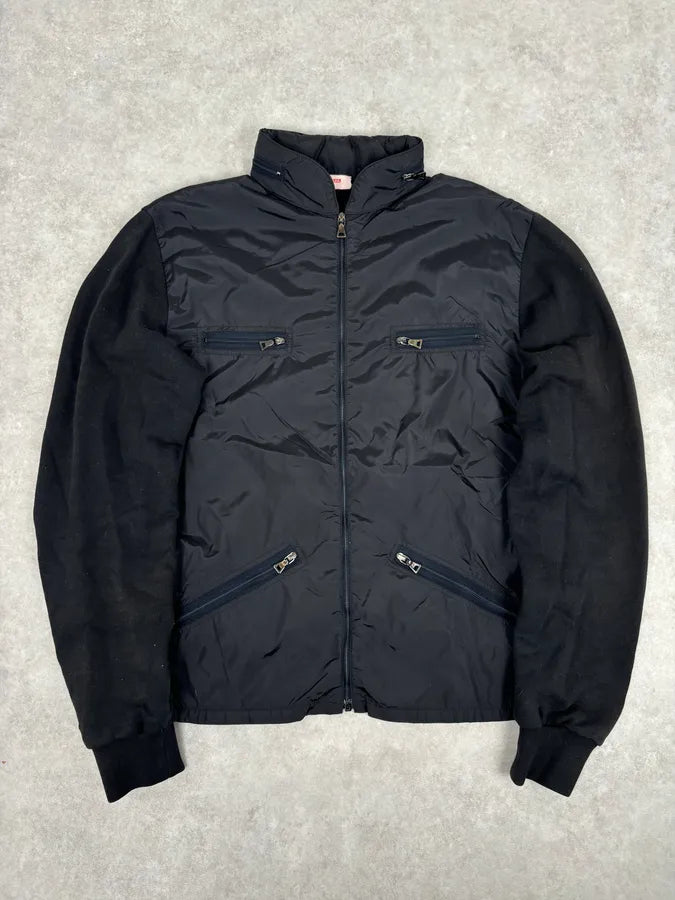AW2010 Prada Black Nylon Windbreaker Jacket  mLzCXrA 0