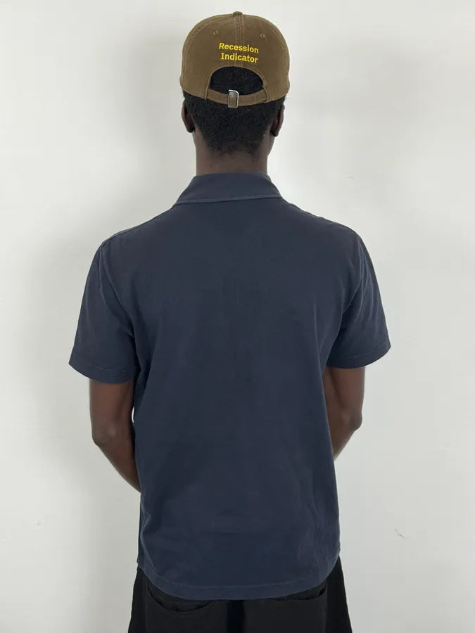 2000s Prada Navy Polo Shirt JyZrfxe 2