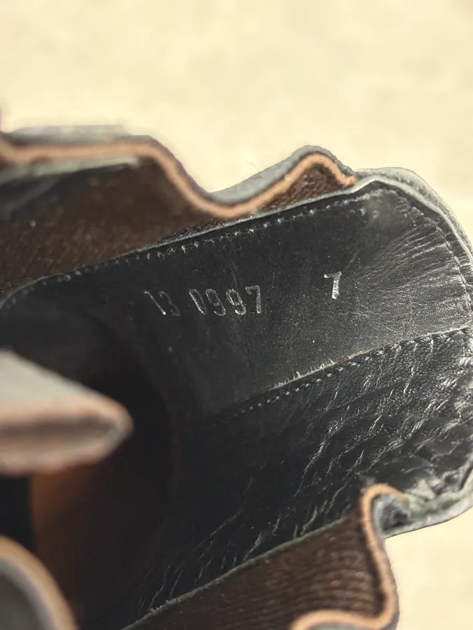 2000s Prada Black Premium Leather Chelsea Boots IESJLZo 8