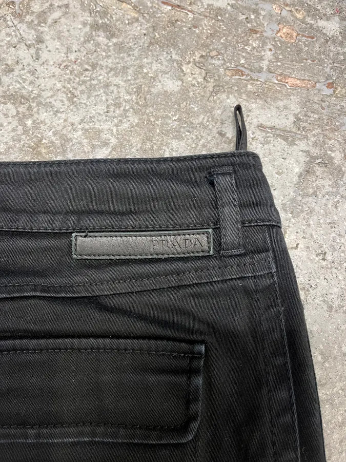 2000s Prada Black Premium Pants (M) QkILihi 7