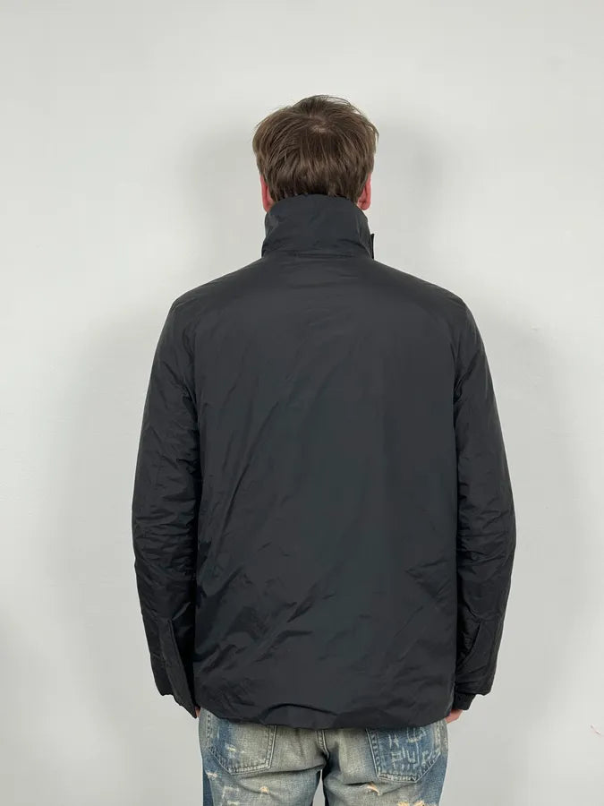 2000s Prada Black Puffer Asymmetrical Jacket vAUbmGI 2