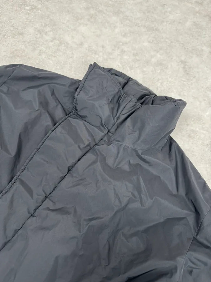 2000s Prada Black Puffer Asymmetrical Jacket vAUbmGI 4