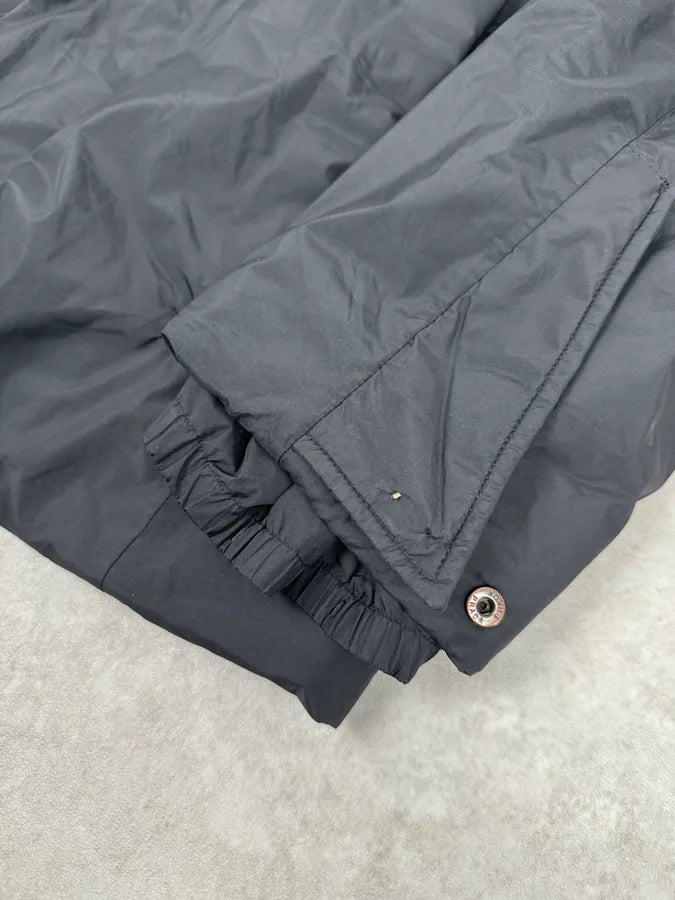 2000s Prada Black Puffer Asymmetrical Jacket vAUbmGI 7