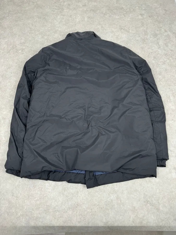 2000s Prada Black Puffer Asymmetrical Jacket vAUbmGI 8