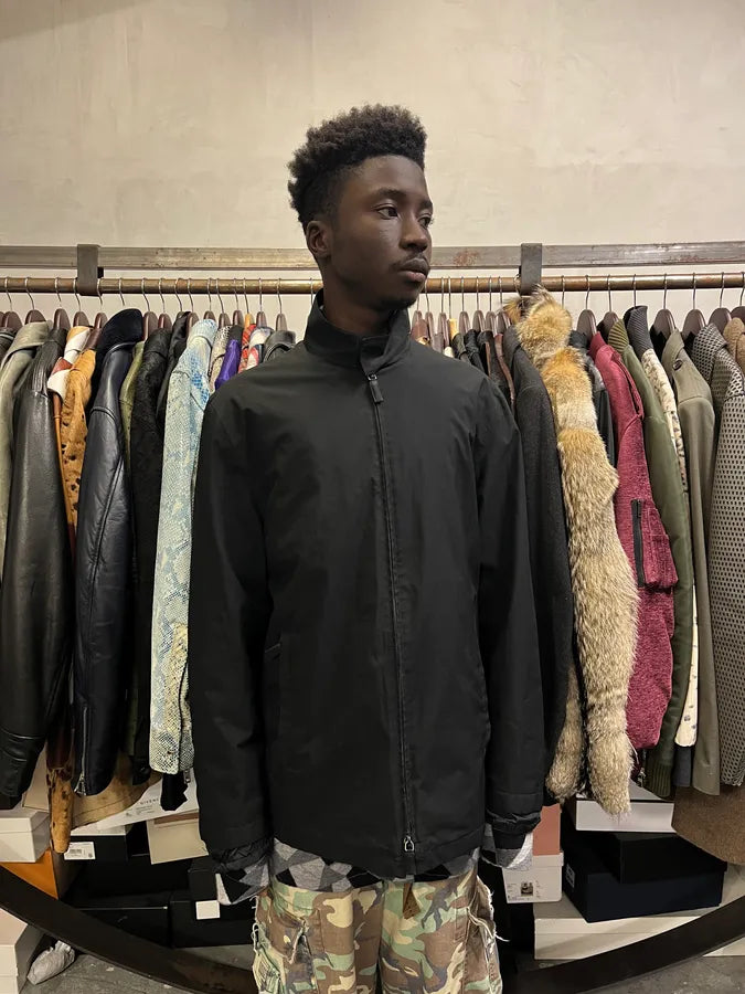 2000s Prada Black Puffer Jacket reyebUO 1