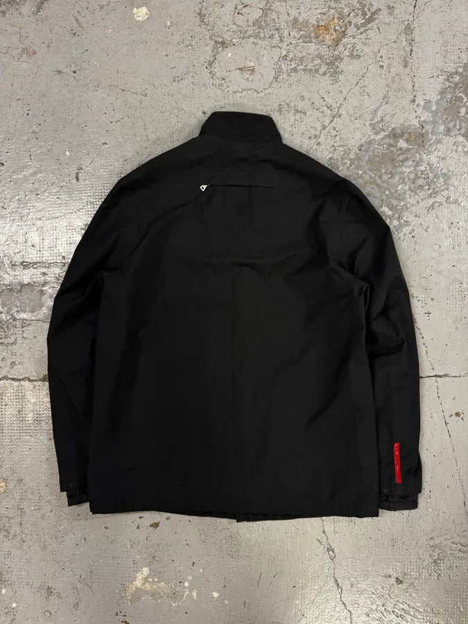 2000s Prada Black Puffer Jacket reyebUO 3