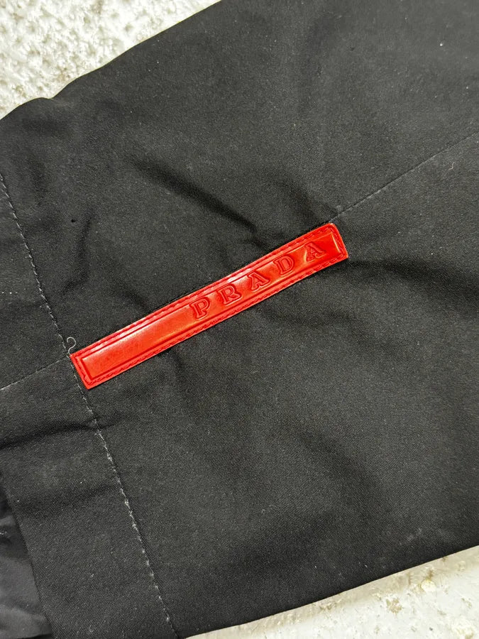 2000s Prada Black Puffer Jacket reyebUO 7