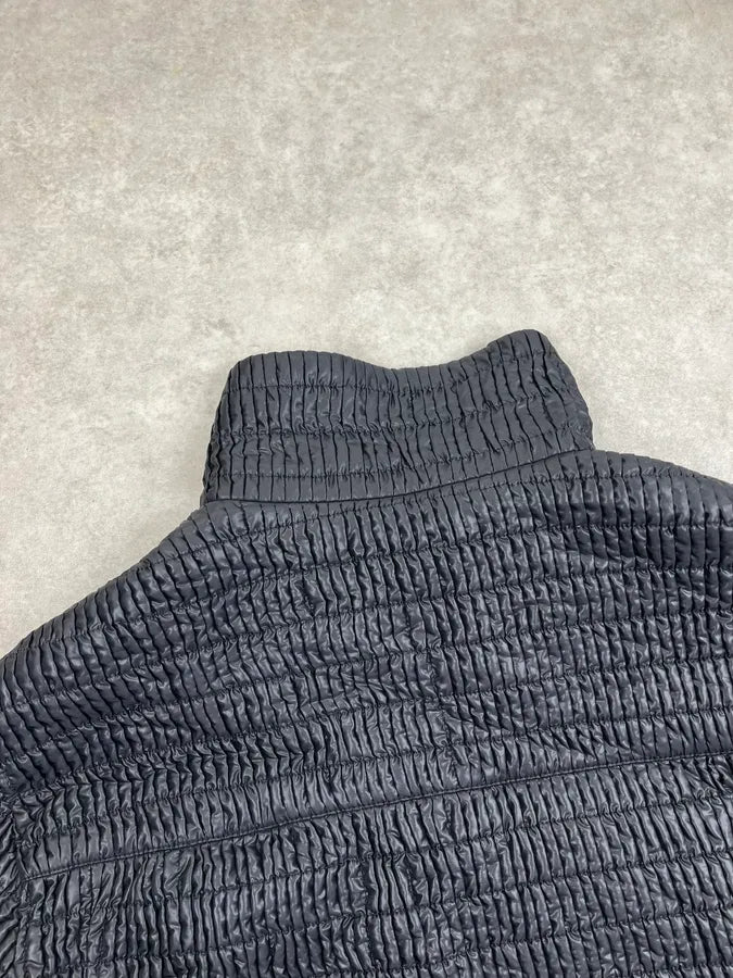 AW2009 Prada Black Light Linea Rossa Quilted Jacket liPzqgY 6