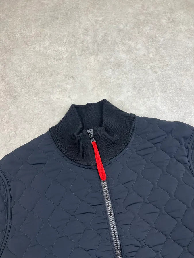 2000s Prada Black Quilted Jacket IxpYbIp 4