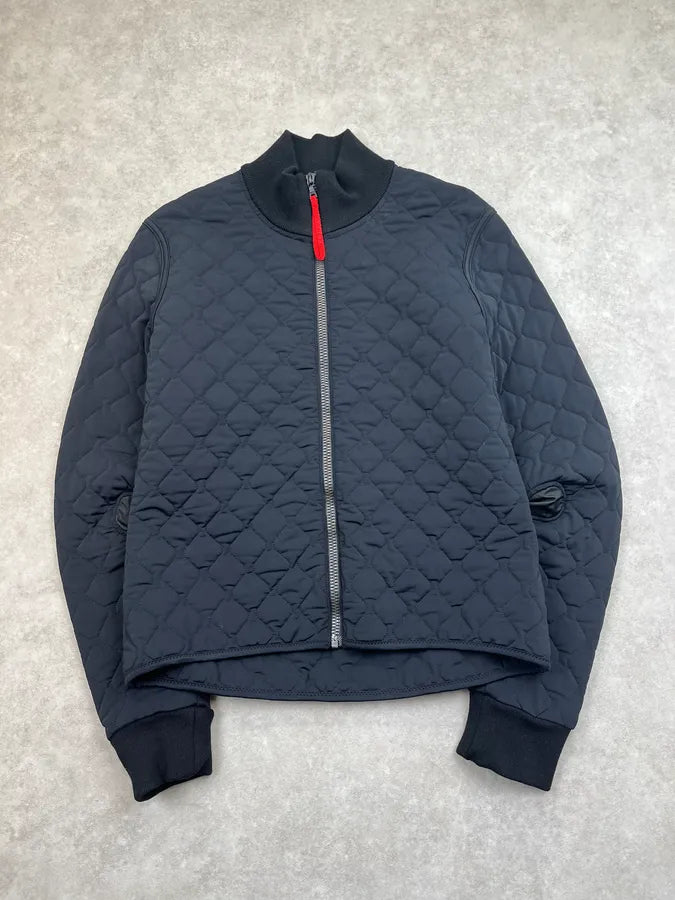 2000s Prada Black Quilted Jacket IxpYbIp 3
