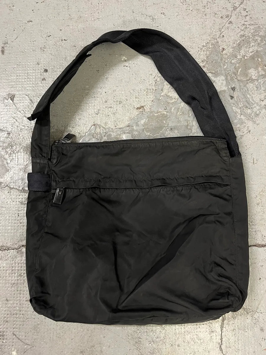 2000s Prada Black Shoulder Bag (OS) bhqgMxx 1
