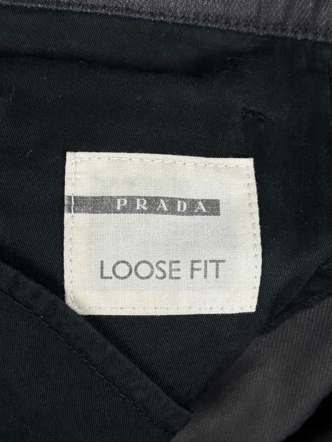 AW2009 Prada Black Slim Waxed Effect Denim Jeans jBOyoiq 11